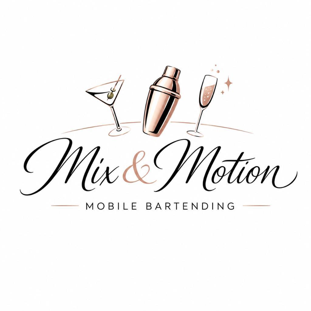 Mix and Motion Mobile Bartending logo
